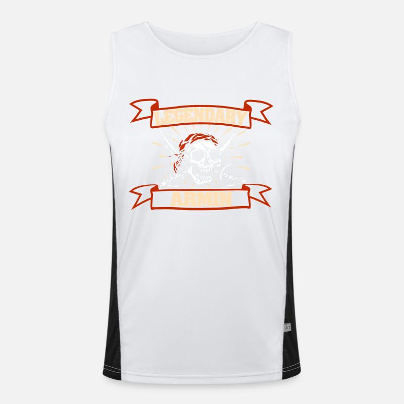 Armin comme carnaval Débardeur respirant contrasté Homme 