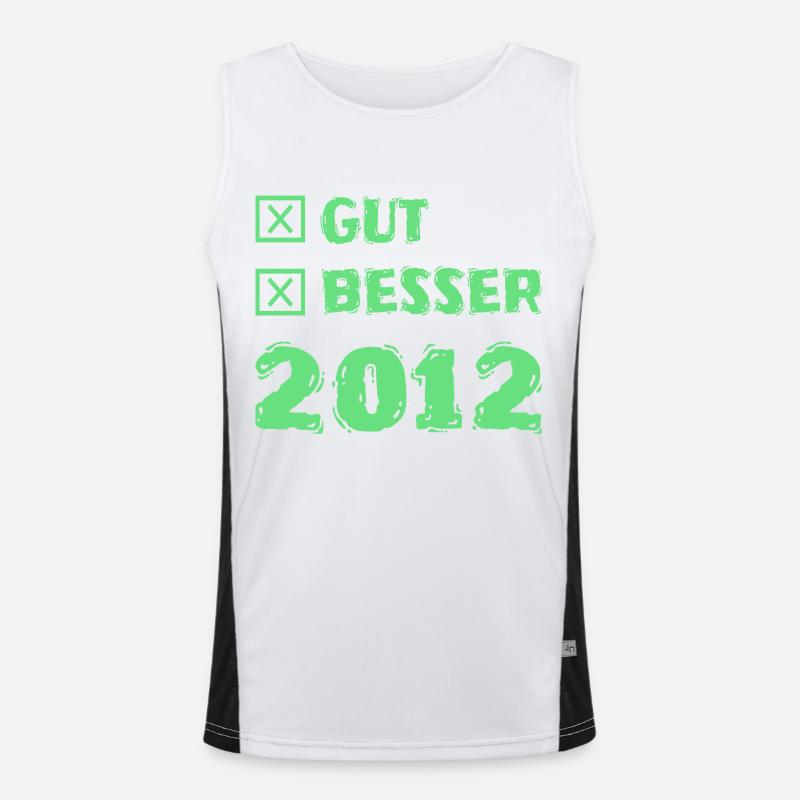Besser 2012 Funktionelles Kontrast-Tank Top für Männer 