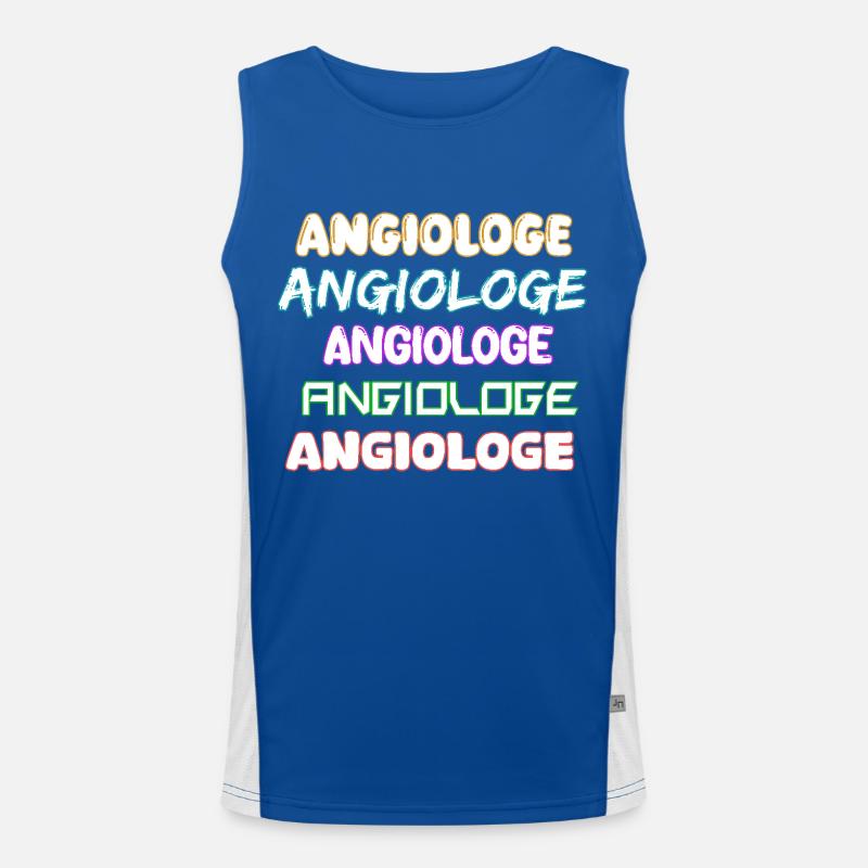 Angiologist as a job Men's Functional Contrast Tank Top 