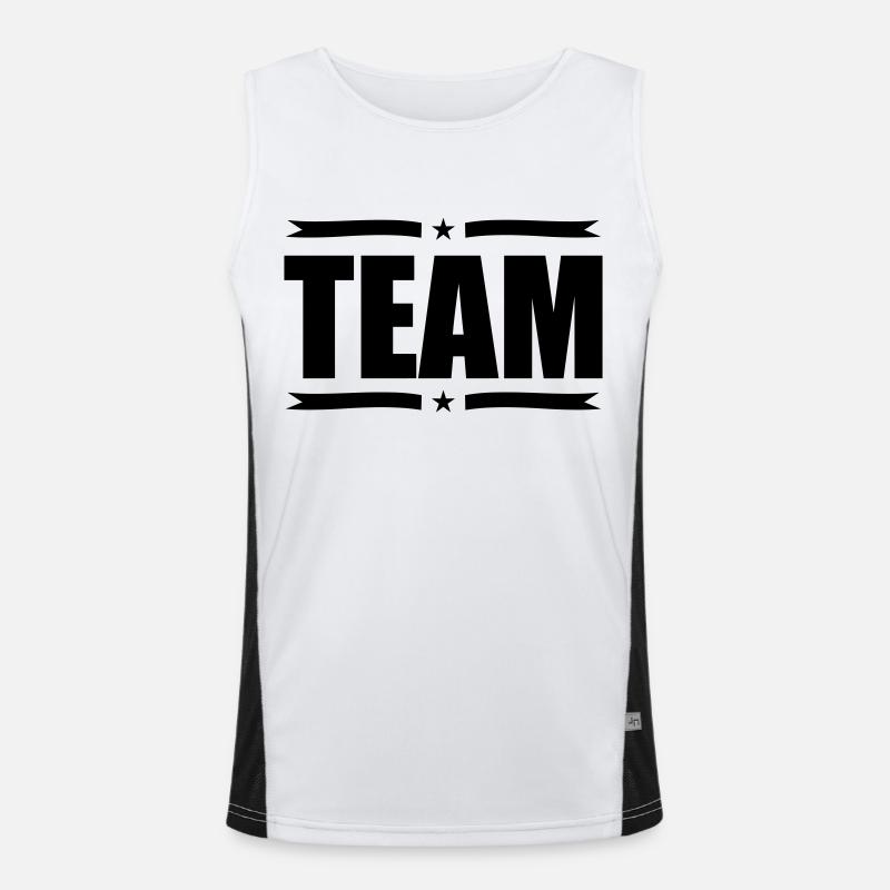 team Funktionelles Kontrast-Tank Top für Männer 