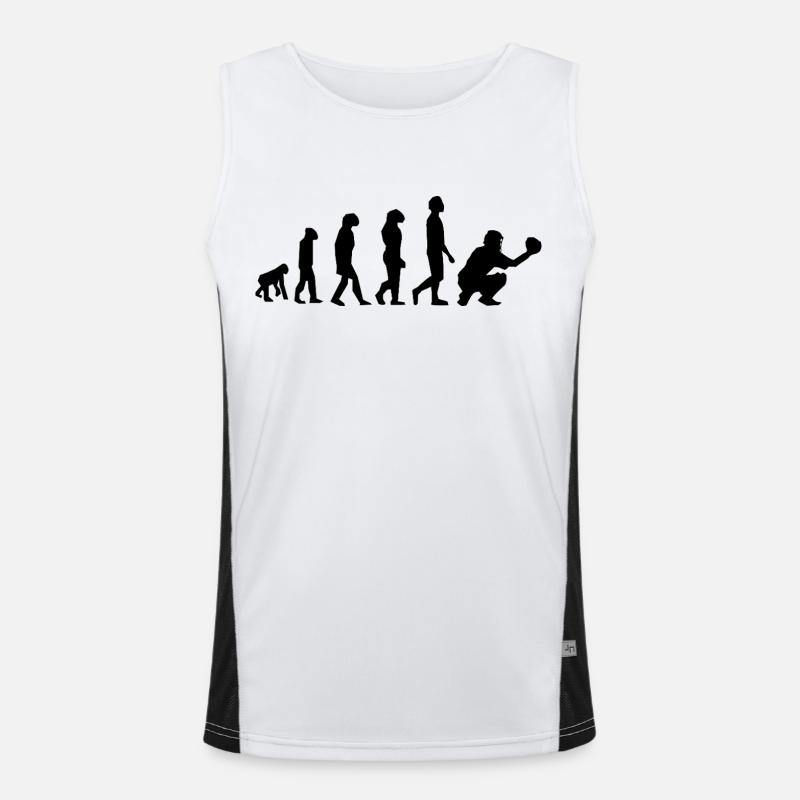 Evolution Baseball / Joueur de baseball Débardeur respirant contrasté Homme 