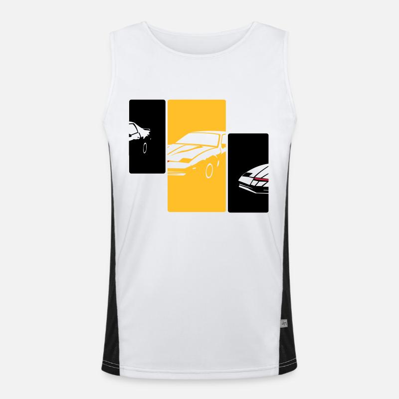 transam1 Débardeur respirant contrasté Homme 