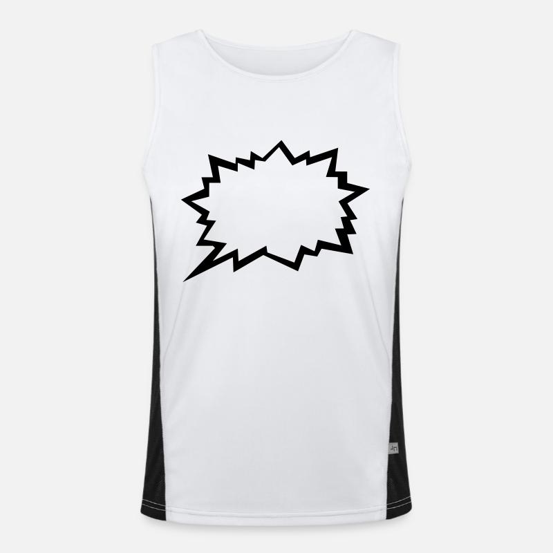 bulle Débardeur respirant contrasté Homme 