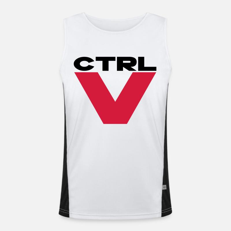 ctrl v Débardeur respirant contrasté Homme 
