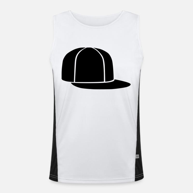 Baseball cap Funktionelles Kontrast-Tank Top für Männer 