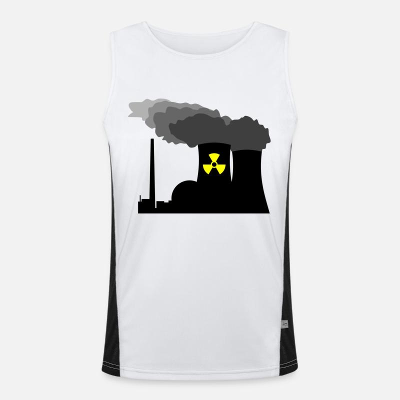 Nuclear Power Men's Functional Contrast Tank Top 