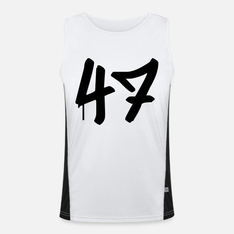 Tag : 47 Funktionelles Kontrast-Tank Top für Männer 