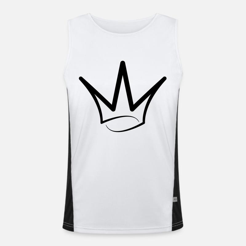 Crown Men's Functional Contrast Tank Top 