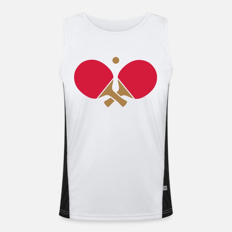 Ping Pong Men's Functional Contrast Tank Top 