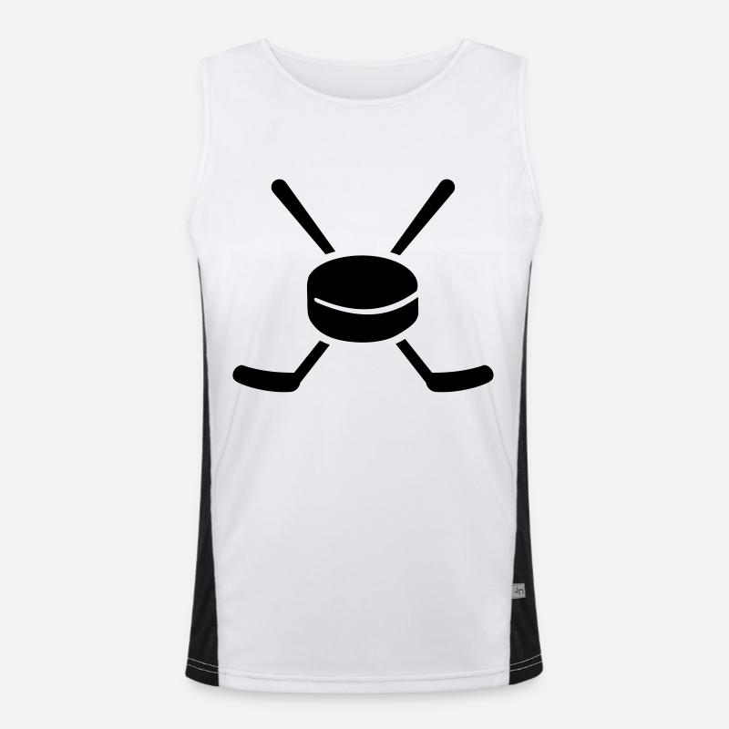 Eishockey Funktionelles Kontrast-Tank Top für Männer 