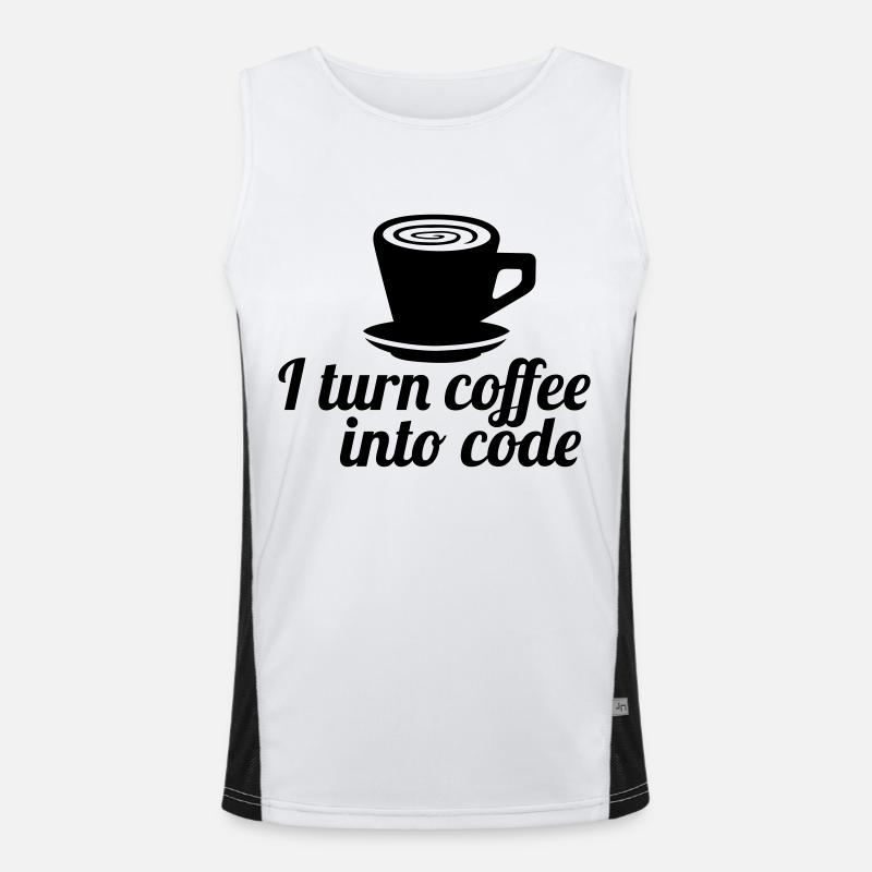 programmeur Débardeur respirant contrasté Homme 