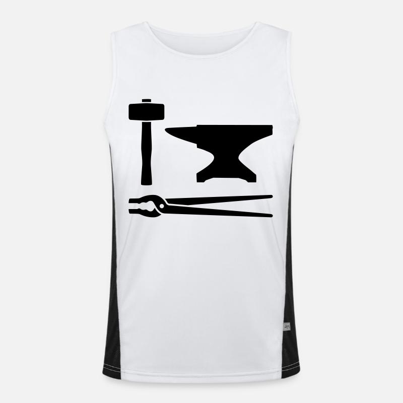 Forgeron Débardeur respirant contrasté Homme 