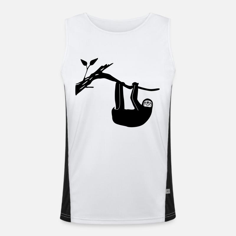 sloth Men's Functional Contrast Tank Top 