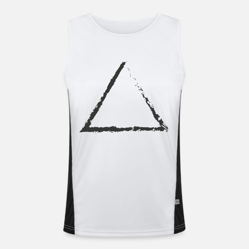 Triangle Débardeur respirant contrasté Homme 