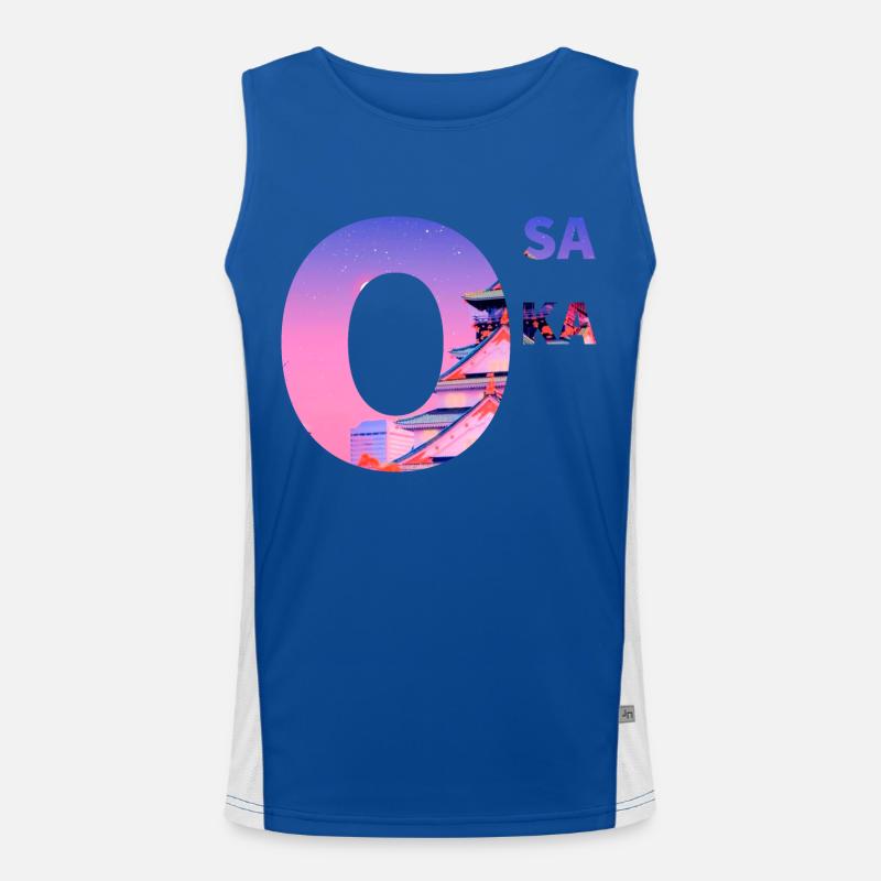 Osaka Débardeur respirant contrasté Homme 