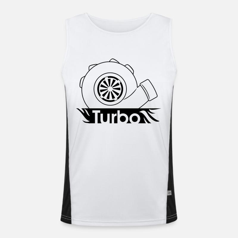 Turbo Débardeur respirant contrasté Homme 