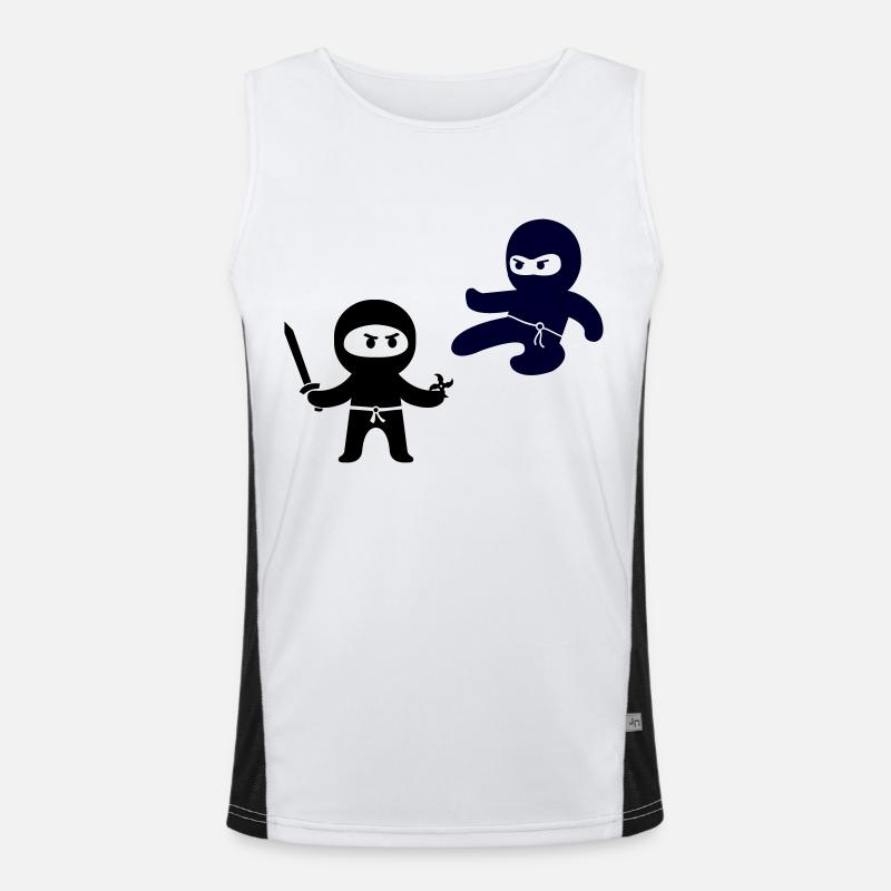 Ninjas Men's Functional Contrast Tank Top 