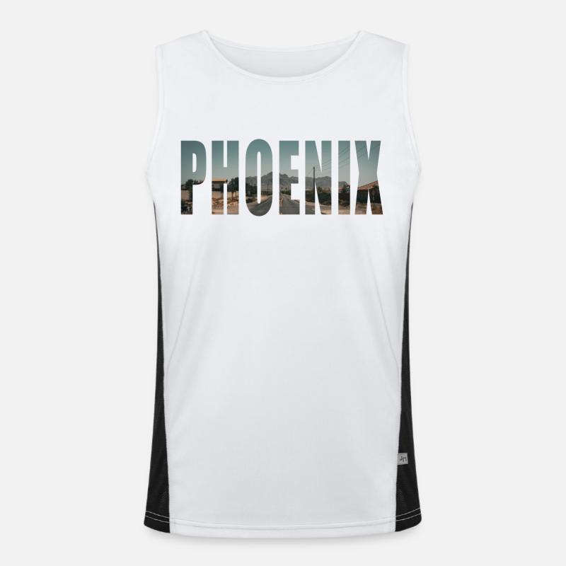 Phoenix Men's Functional Contrast Tank Top 