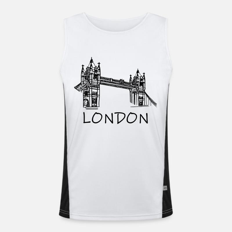 Londres Débardeur respirant contrasté Homme 