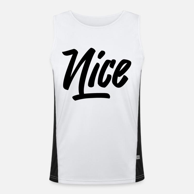 NICE Débardeur respirant contrasté Homme 