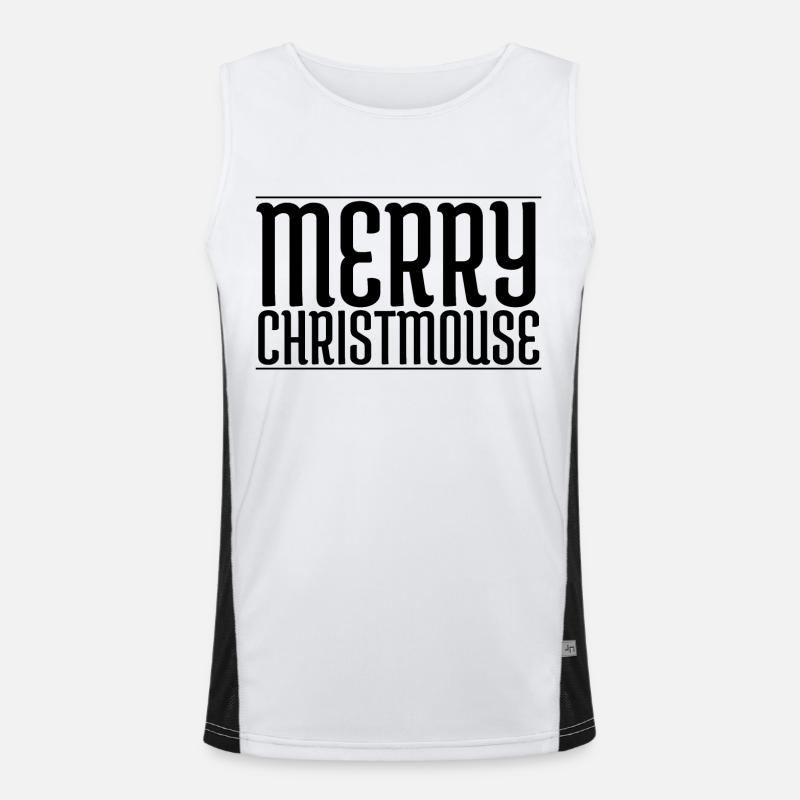 Comic Jokes All Everything is Happy We Will Men's Functional Contrast Tank Top 