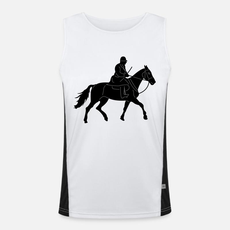 cavalier chef d'équipage Débardeur respirant contrasté Homme 