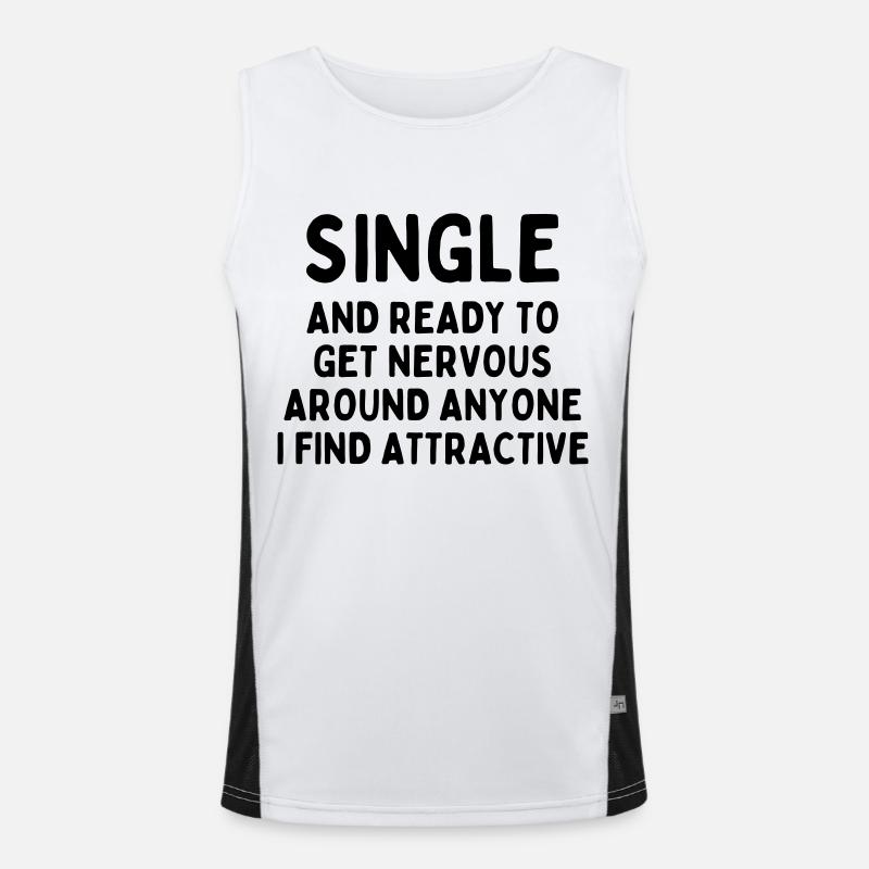 Ledig Funktionelles Kontrast-Tank Top für Männer 