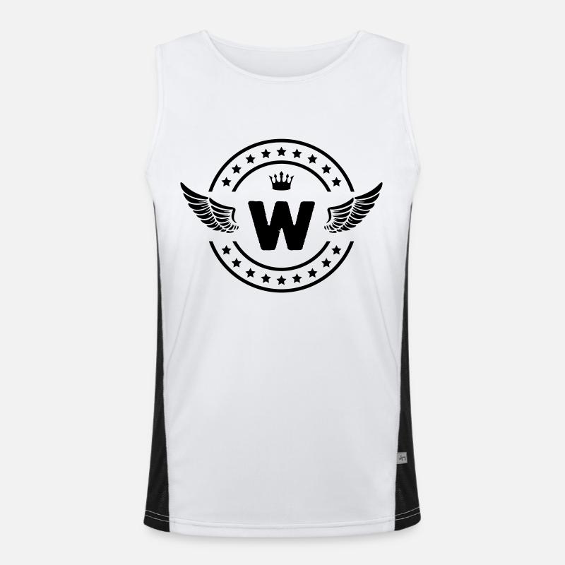 wappen w Funktionelles Kontrast-Tank Top für Männer 