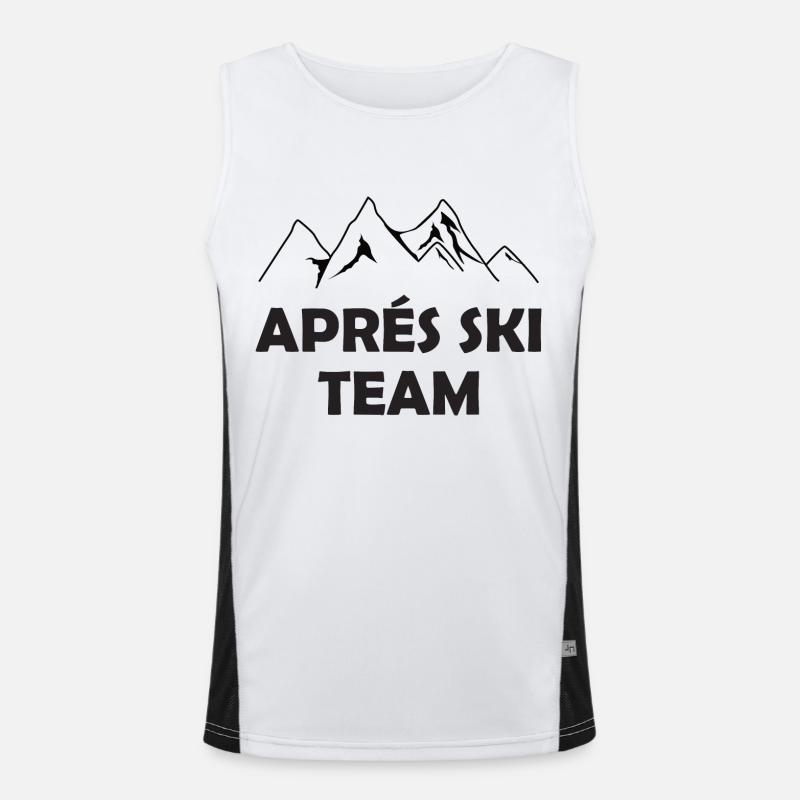 Après Ski Team Men's Functional Contrast Tank Top 