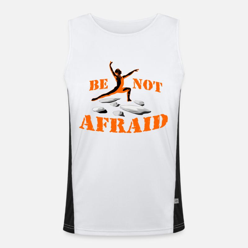 Be Not Afraid 28 7 2024 Men's Functional Contrast Tank Top 