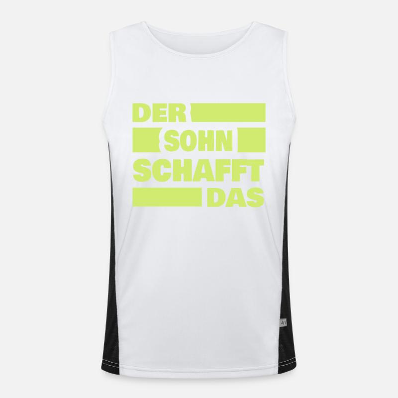 Son Men's Functional Contrast Tank Top 