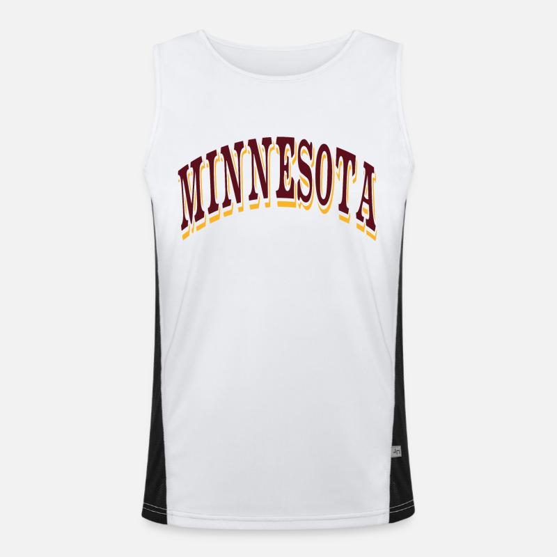 Minnesota Men's Functional Contrast Tank Top 