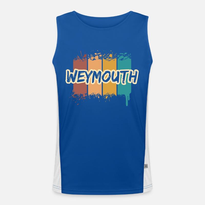 Weymouth dans le rôle de Weymouth Débardeur respirant contrasté Homme 