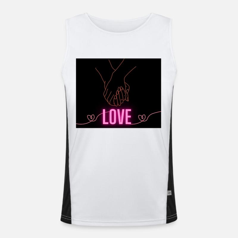 LOVE Men's Functional Contrast Tank Top 