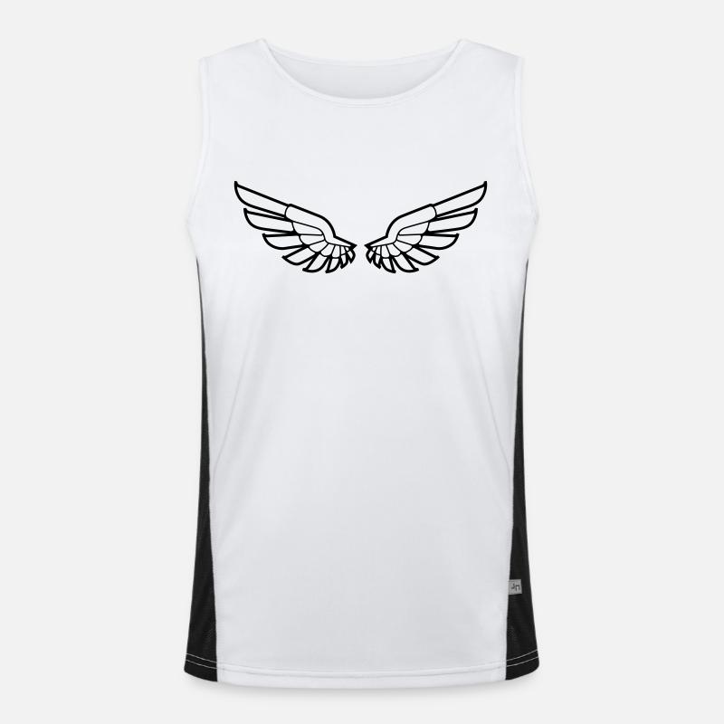 wings Men's Functional Contrast Tank Top 