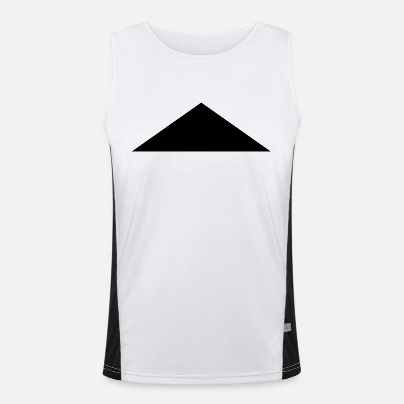 triangle Débardeur respirant contrasté Homme 