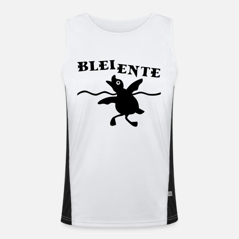 Bleiente Funktionelles Kontrast-Tank Top für Männer 