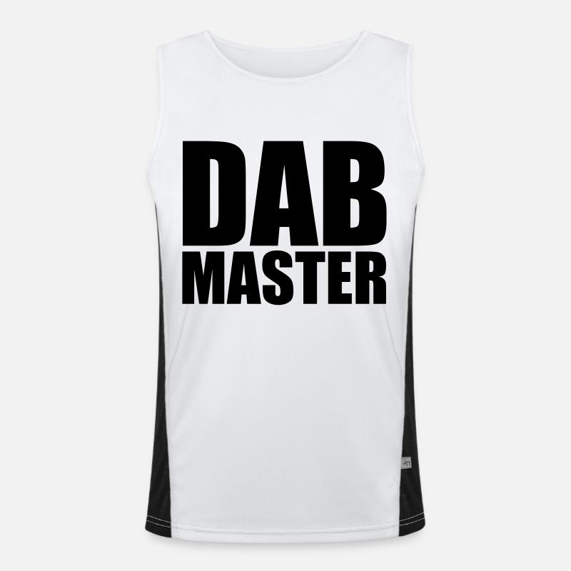 Dabmaster Funktionelles Kontrast-Tank Top für Männer 