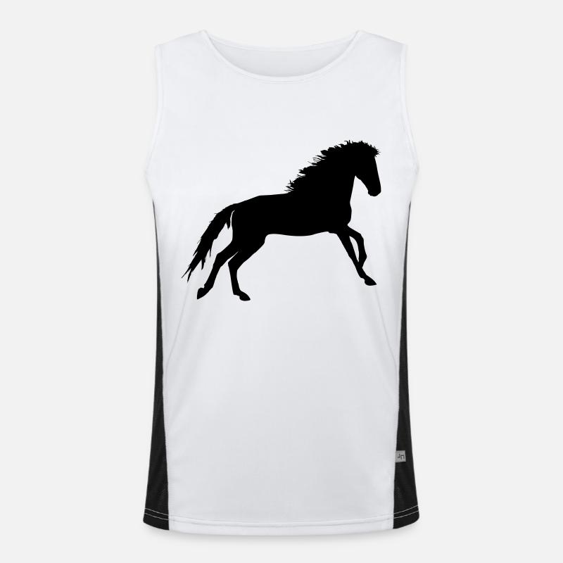 Cheval Débardeur respirant contrasté Homme 