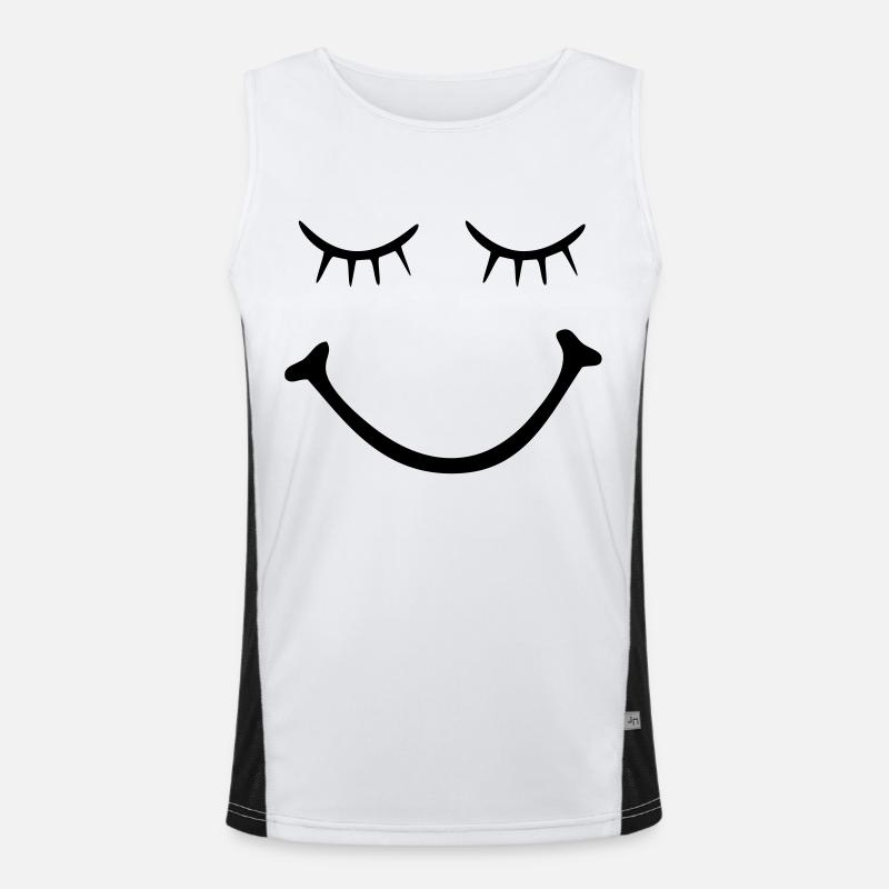smiley - smile Débardeur respirant contrasté Homme 