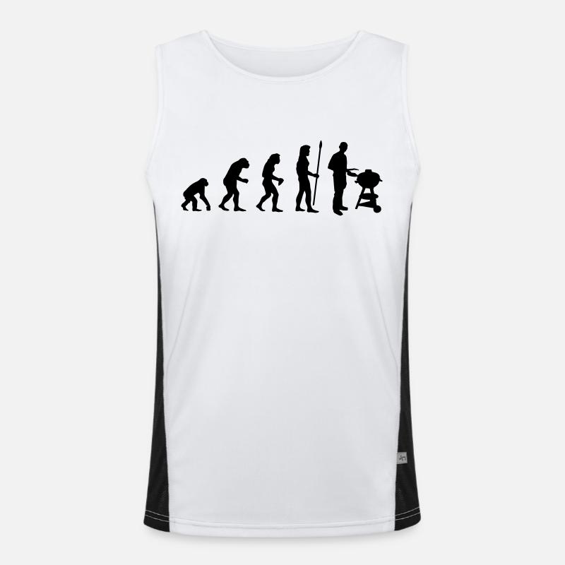 evolution_grill1 Men's Functional Contrast Tank Top 