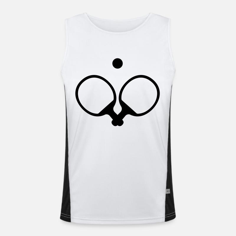 Raquette Débardeur respirant contrasté Homme 