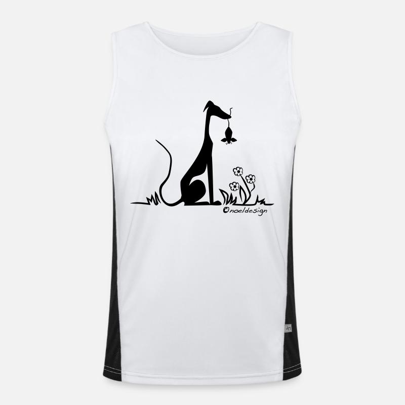 My mouse! Funktionelles Kontrast-Tank Top für Männer 