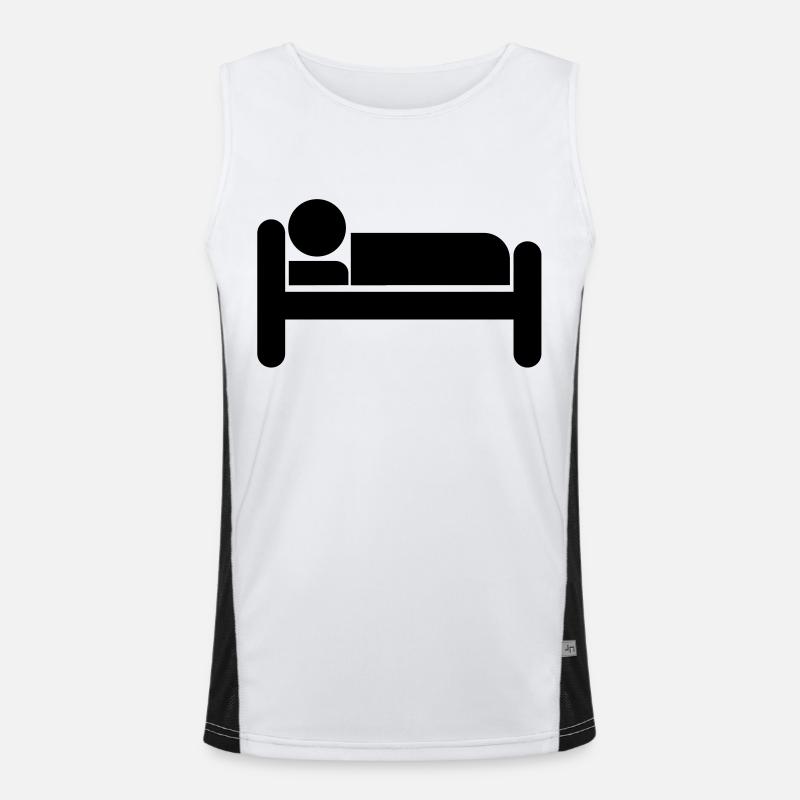 Lit Débardeur respirant contrasté Homme 