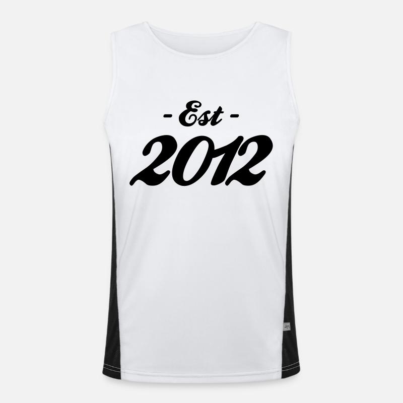 Birth - Established 2012 Men's Functional Contrast Tank Top 