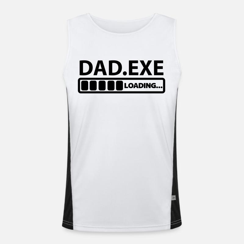 dad exe loading Men's Functional Contrast Tank Top 
