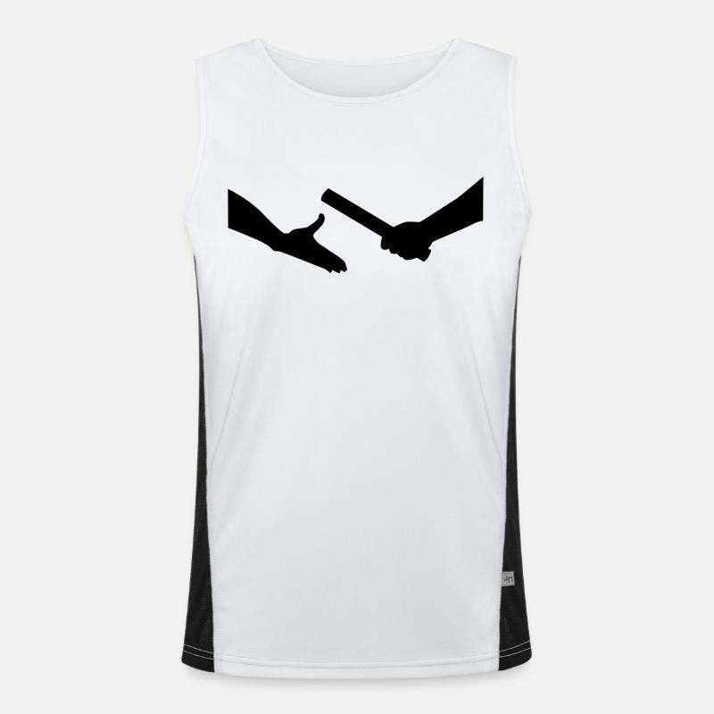 Course relais Débardeur respirant contrasté Homme 