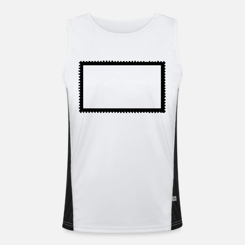 Timbre-poste Débardeur respirant contrasté Homme 