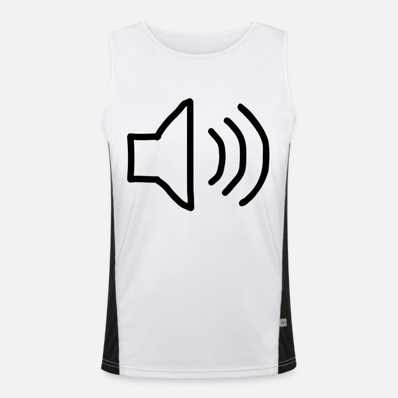 Speaker Men's Functional Contrast Tank Top 