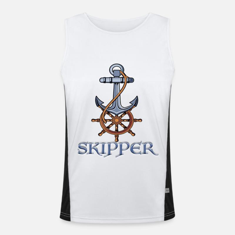 skipper Men's Functional Contrast Tank Top 